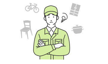 ごみ種別や収集場所の判別が難しい課題